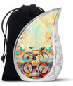 Bicycle Urn for Human Ashes – Cyclist Cremation Ashes Keepsakes