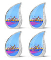 Vibrant Bicycle Urn for Human Ashes - Cremation Urns For Adult