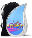 Vibrant Bicycle Urn for Human Ashes - Cremation Urns For Adult