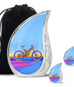 Vibrant Bicycle Urn for Human Ashes - Cremation Urns For Adult
