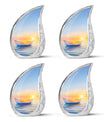 Sunset Boat Urn for Human Ashes - Boat Cremation Urns For Adults