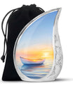 Sunset Boat Urn for Human Ashes - Boat Cremation Urns For Adults