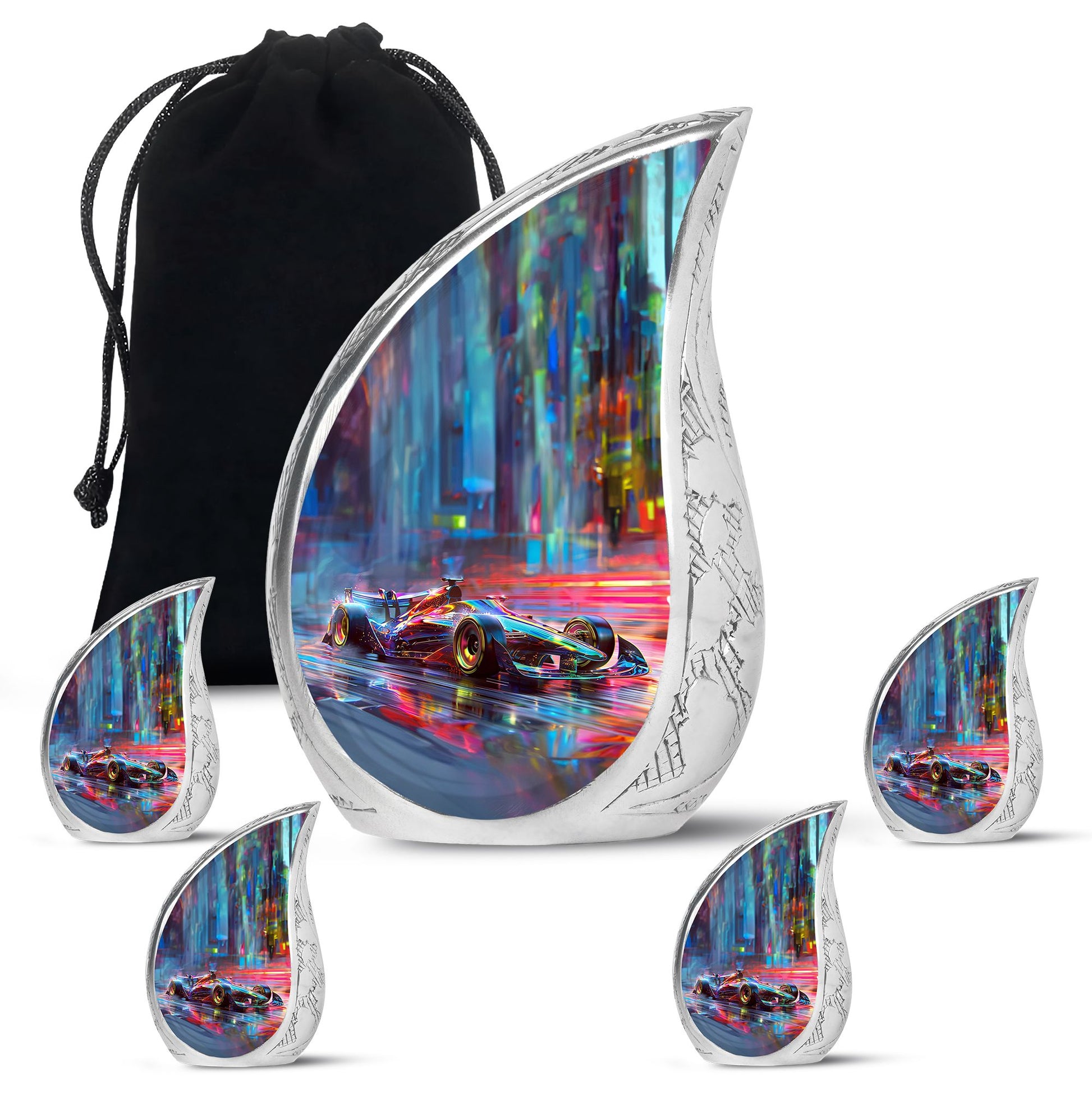 Sports Car Urn for Human Ashes - Car Cremation Urns For Men and Women