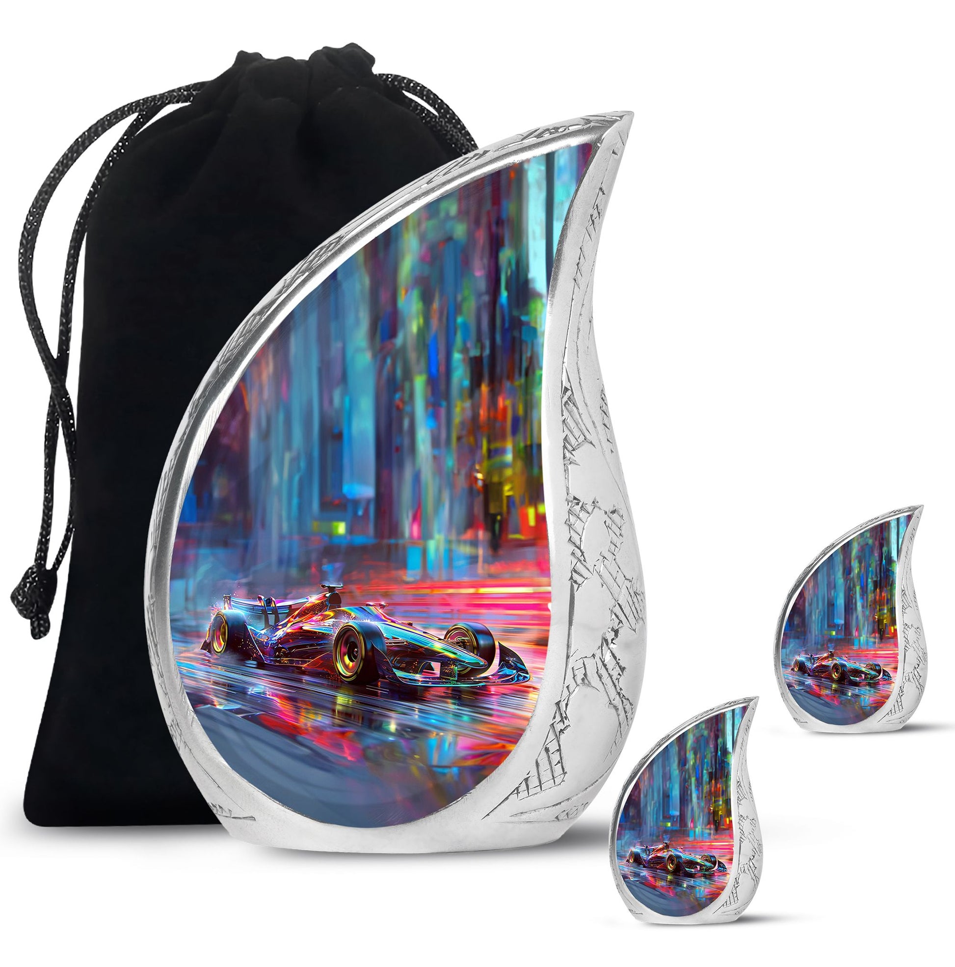 Sports Car Urn for Human Ashes - Car Cremation Urns For Men and Women