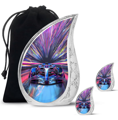 Personalized Car Cremation Urn for Women - 10-inch, 200 cu in - Yatskia