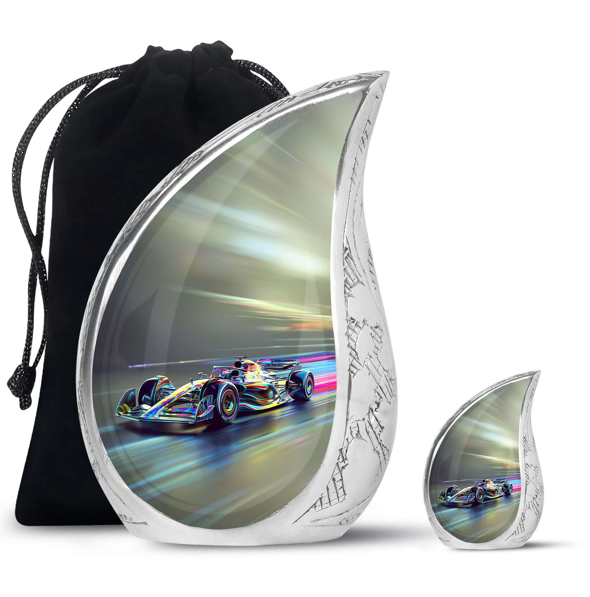 Racing Spirit Cremation Urns For Human Ashes - Car Urns For Adults