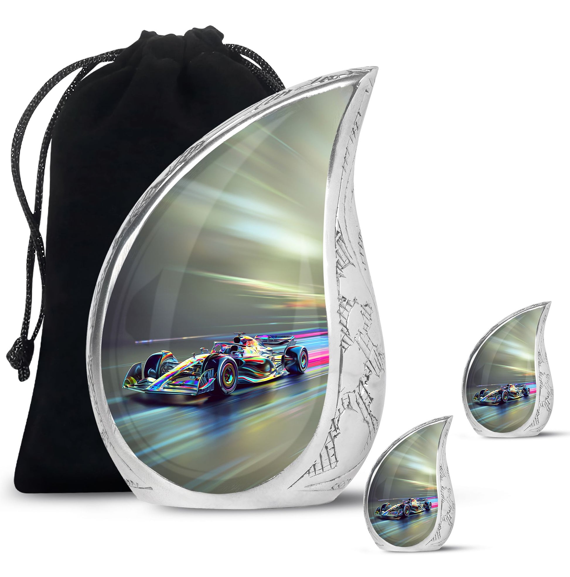 Racing Spirit Cremation Urns For Human Ashes - Car Urns For Adults