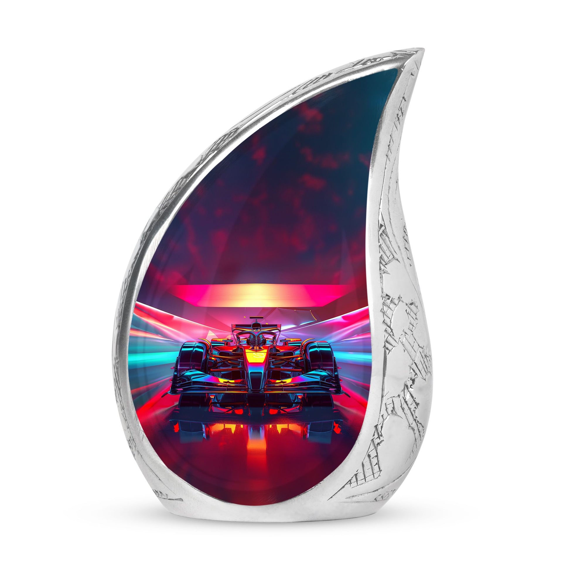 Racing Car Cremation Urn for Ashes – Unique Tribute For Motorsports Fans