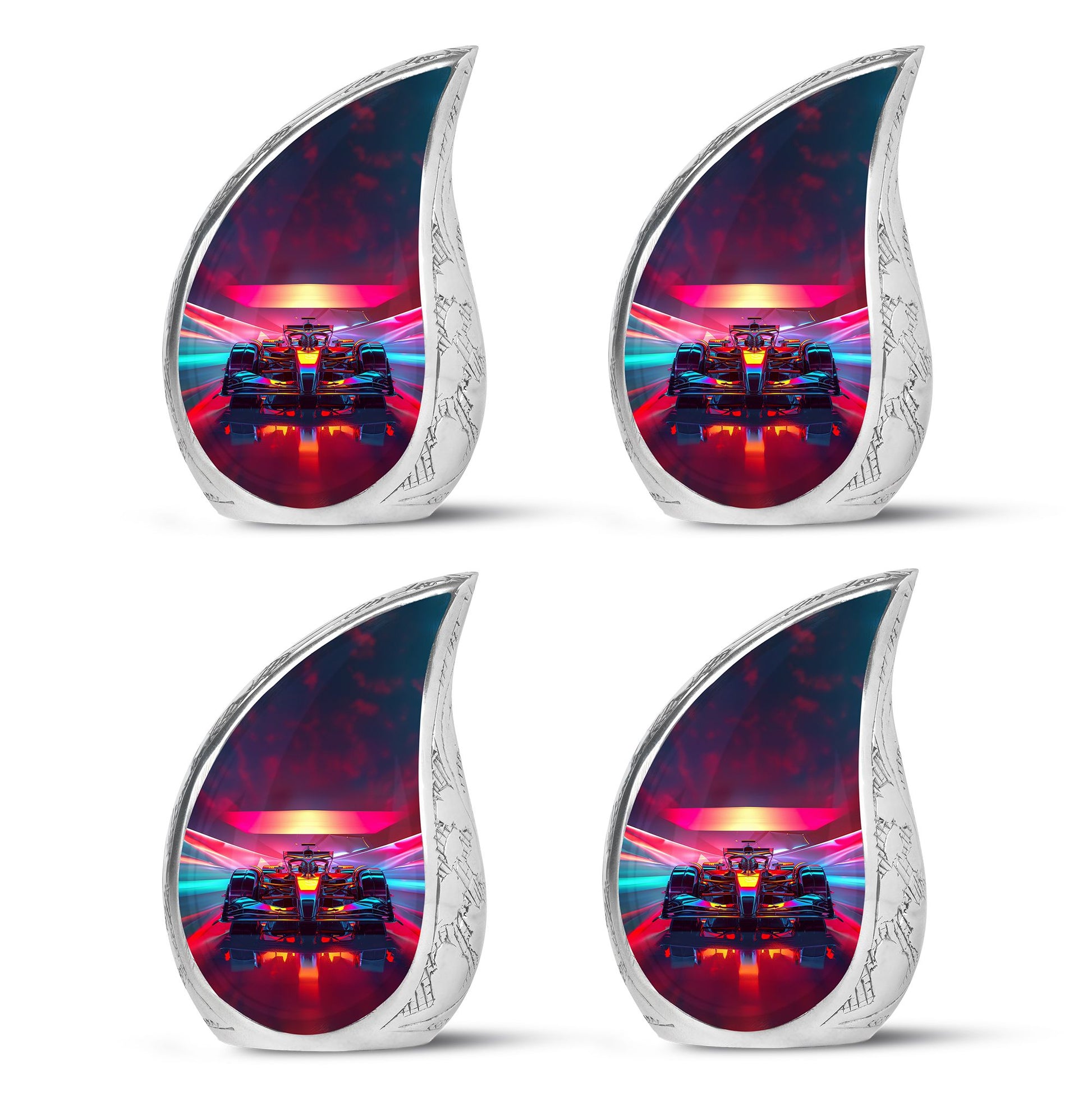 Racing Car Cremation Urn for Ashes – Unique Tribute For Motorsports Fans