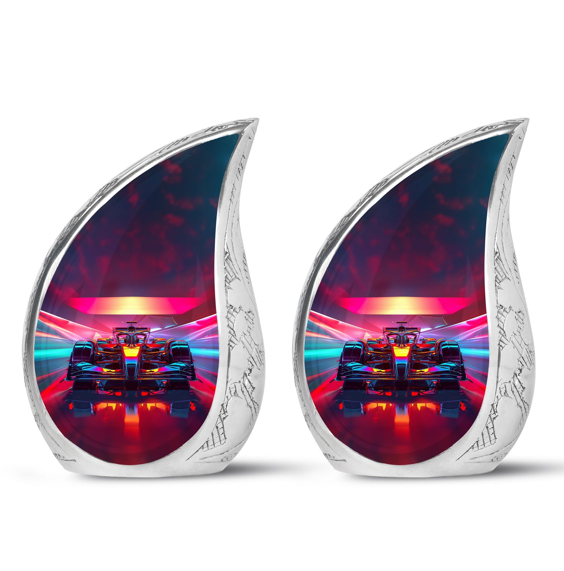 Racing Car Cremation Urn for Ashes – Unique Tribute For Motorsports Fans