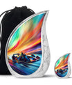 F1 Racing Car Cremation Urn for Ashes – Burial Urns For Motorsports Fans