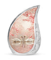 Swan and Cherry Blossom Cremation Urn – Elegant Memorial for Ashes