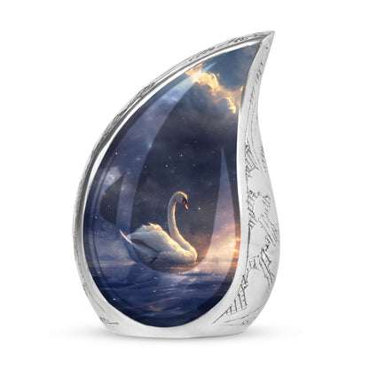 Personalized Bird Cremation Urn for Women - 10-inch, 200 cu in - Yatskia