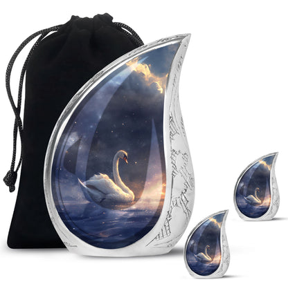 Personalized Bird Cremation Urn for Women - 10-inch, 200 cu in - Yatskia