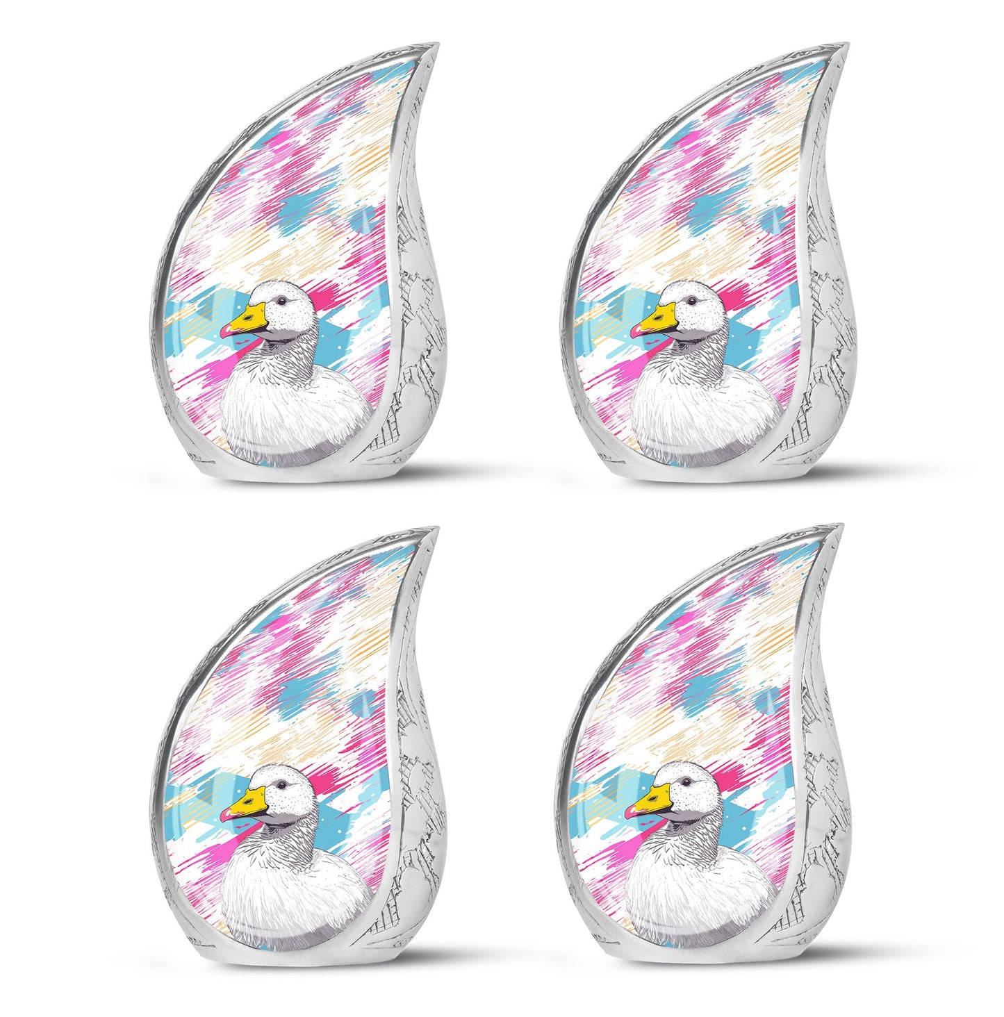 Personalized Bird Cremation Urn for Human Ashes - 10-inch, 200 cu in - Yatskia
