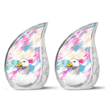 Personalized Bird Cremation Urn for Human Ashes - 10-inch, 200 cu in - Yatskia