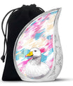 Pop Art Duck Splash - Swan Urns Funeral Large Cremation Urns