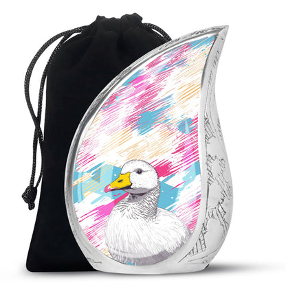 Personalized Bird Cremation Urn for Human Ashes - 10-inch, 200 cu in - Yatskia
