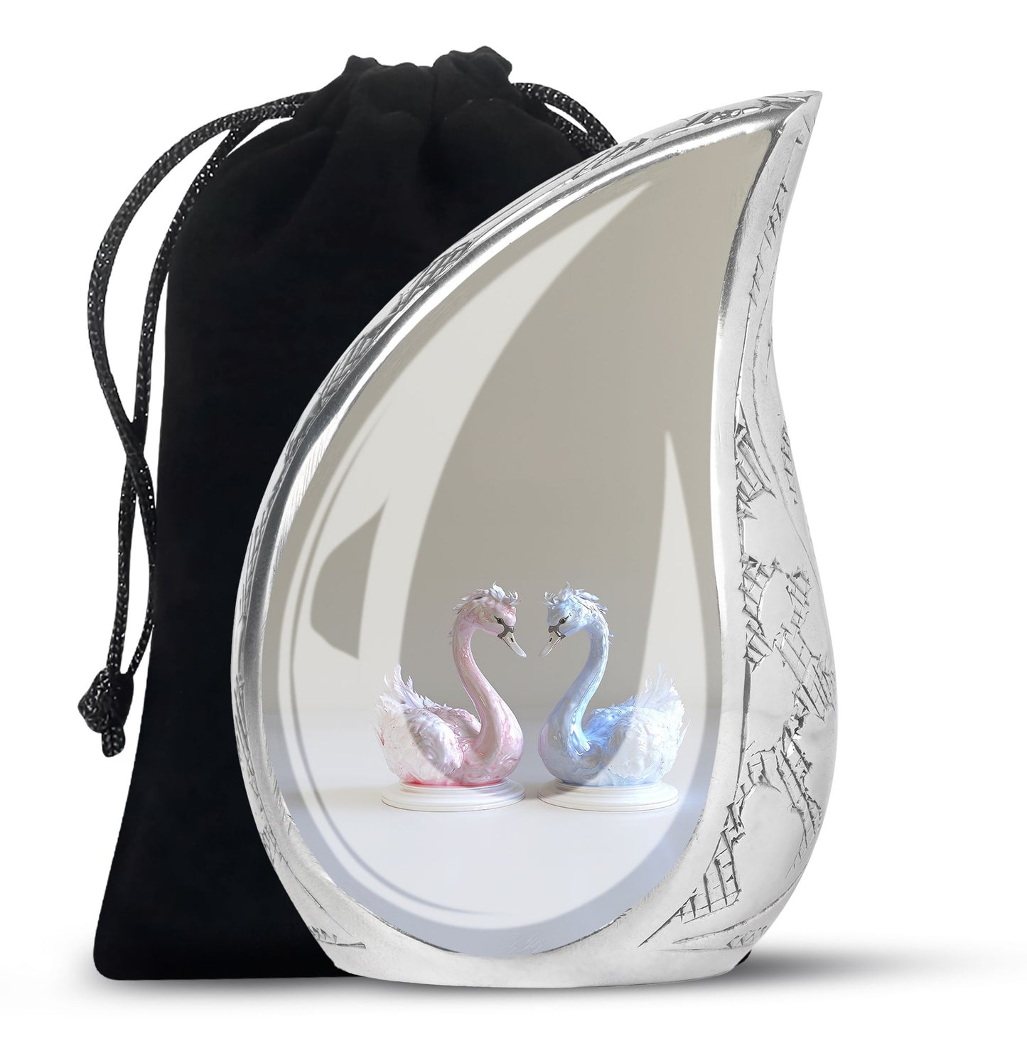 Personalized Bird Keepsake Urn for Human Ashes - 3-inch, 3 cu in - Yatskia