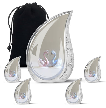Personalized Bird Keepsake Urn for Human Ashes - 3-inch, 3 cu in - Yatskia