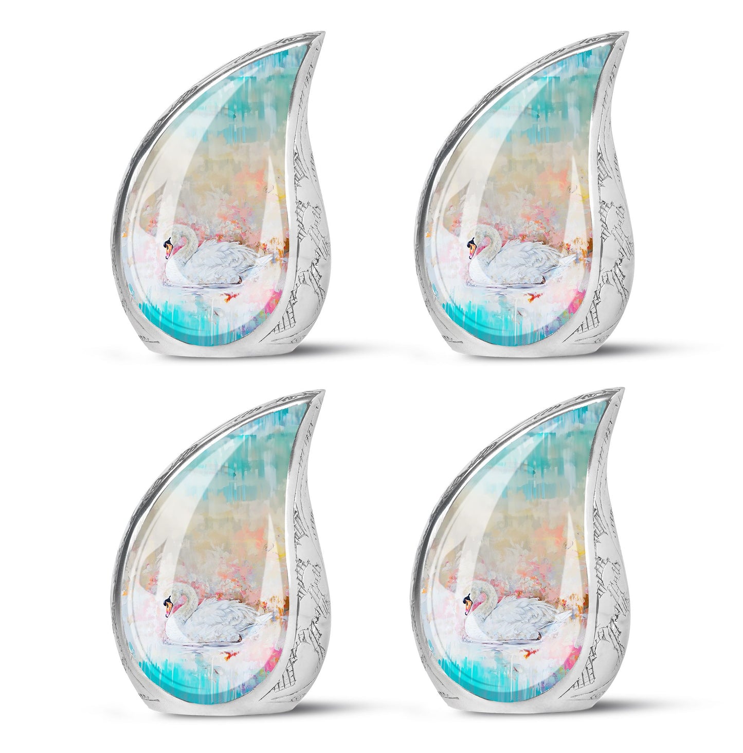 Personalized Bird Cremation Urn for Adults - 10-inch, 200 cu in - Yatskia
