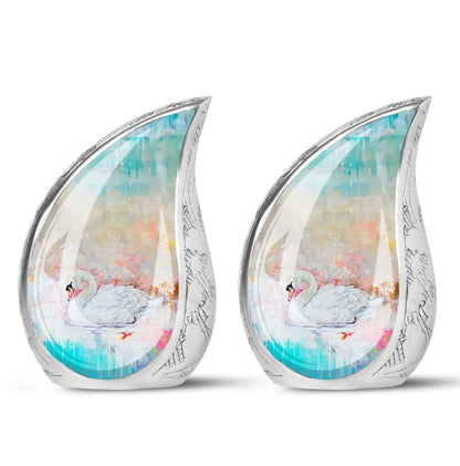 Personalized Bird Cremation Urn for Adults - 10-inch, 200 cu in - Yatskia