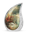 Graceful Swan Cremation Urns For Human Ashes - Urn for Dad and Mom