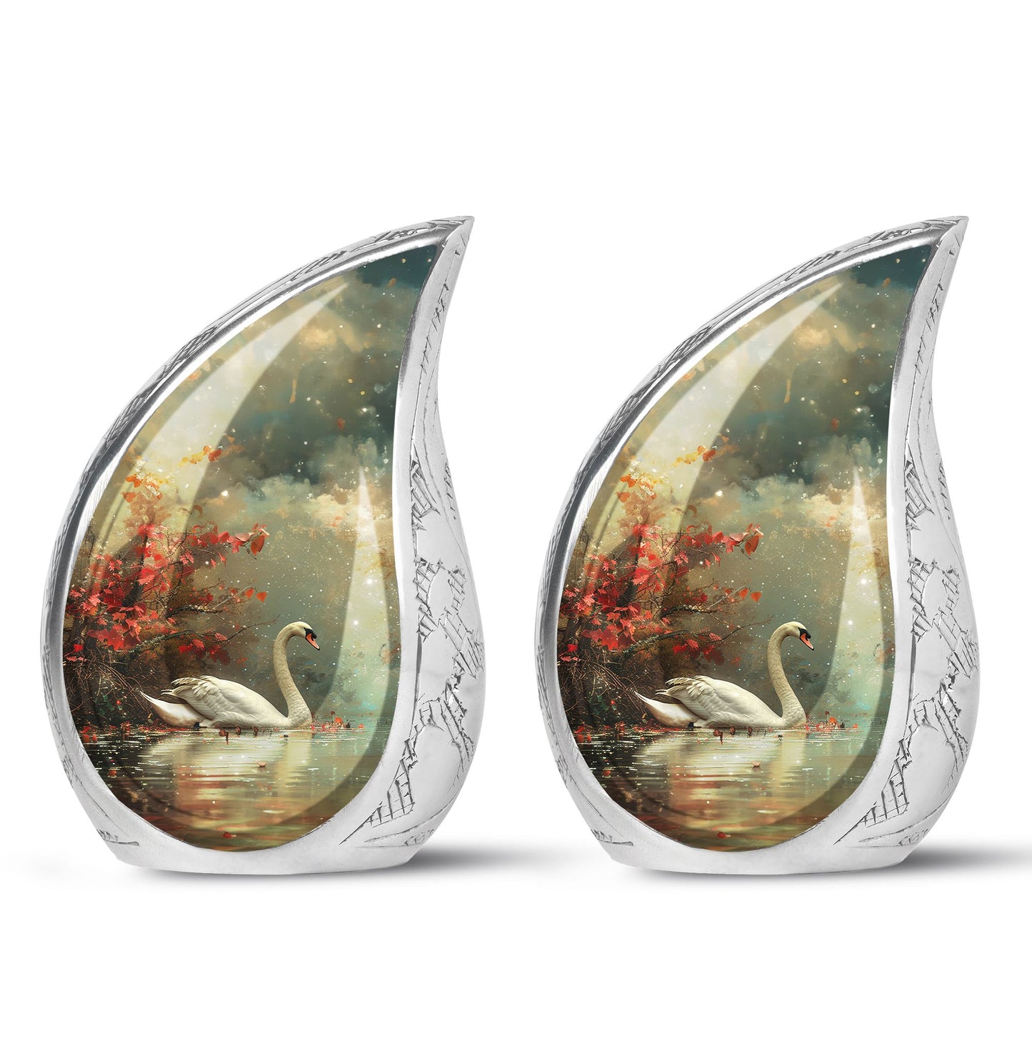 Personalized Bird Cremation Urn for Dad - 10-inch, 200 cu in - Yatskia