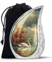 Graceful Swan Cremation Urns For Human Ashes - Urn for Dad and Mom