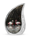 Swan Pair Cremation Urns For Human Ashes - Funeral Urns For Adult