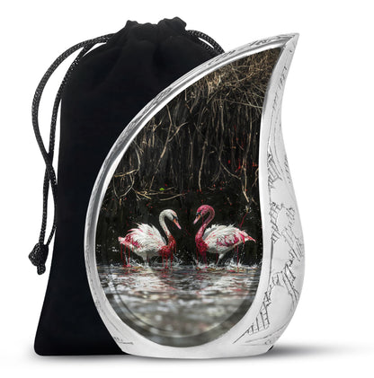 Personalized Bird Cremation Urn for Adult - 10-inch, 200 cu in - Yatskia