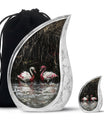 Swan Pair Cremation Urns For Human Ashes - Funeral Urns For Adult