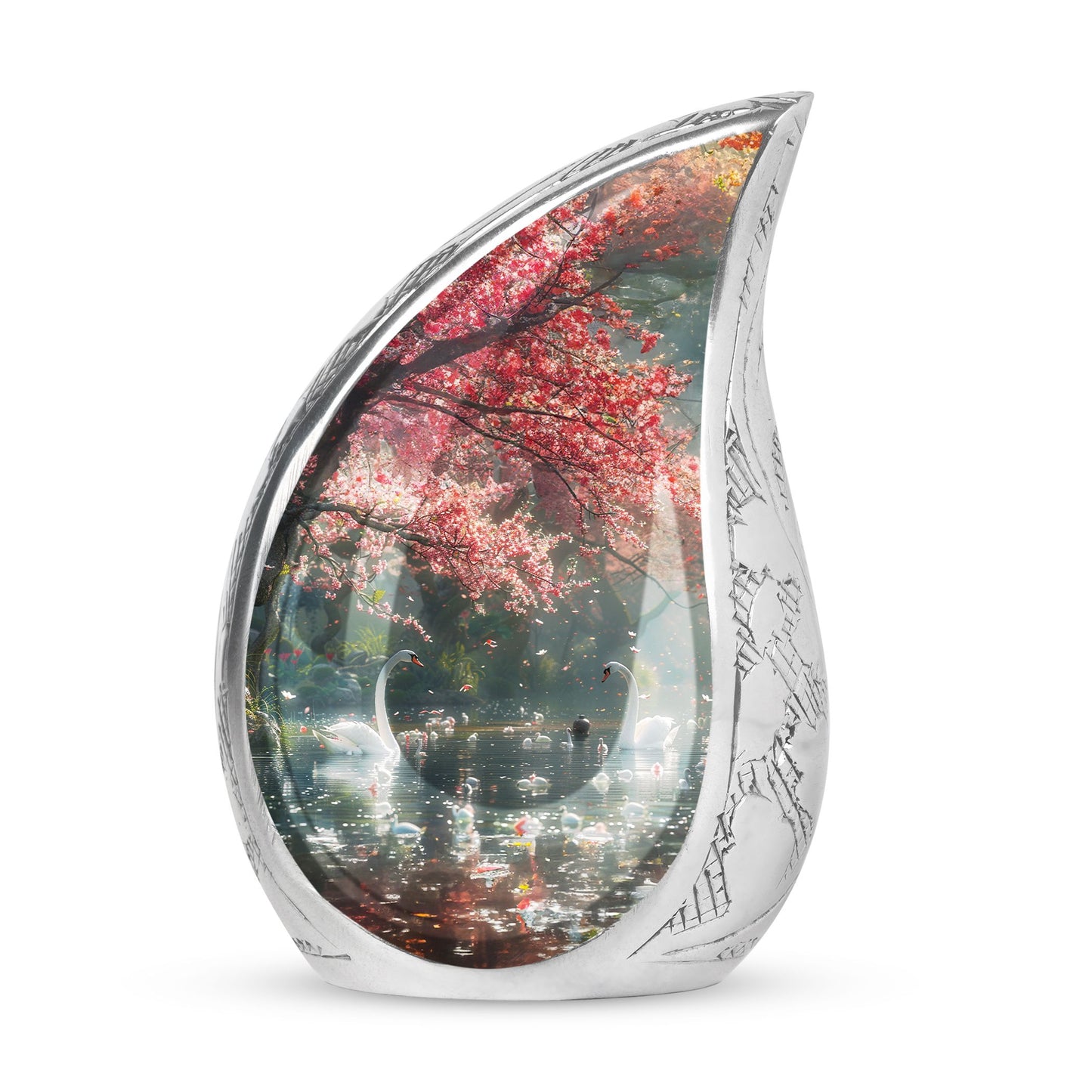 Personalized Bird Cremation Urn for Adults - 10-inch, 200 cu in - Yatskia