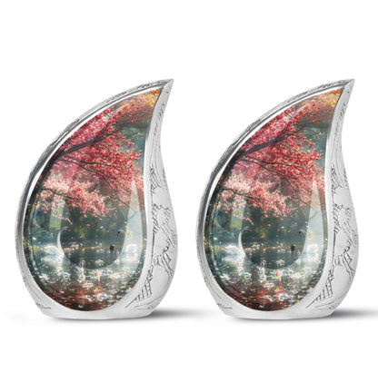 Personalized Bird Cremation Urn for Adults - 10-inch, 200 cu in - Yatskia