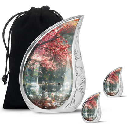 Personalized Bird Cremation Urn for Adults - 10-inch, 200 cu in - Yatskia