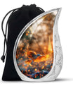 Elegant Phoenix Bird Cremation Urn - Unique Memorial Keepsake for Ashes