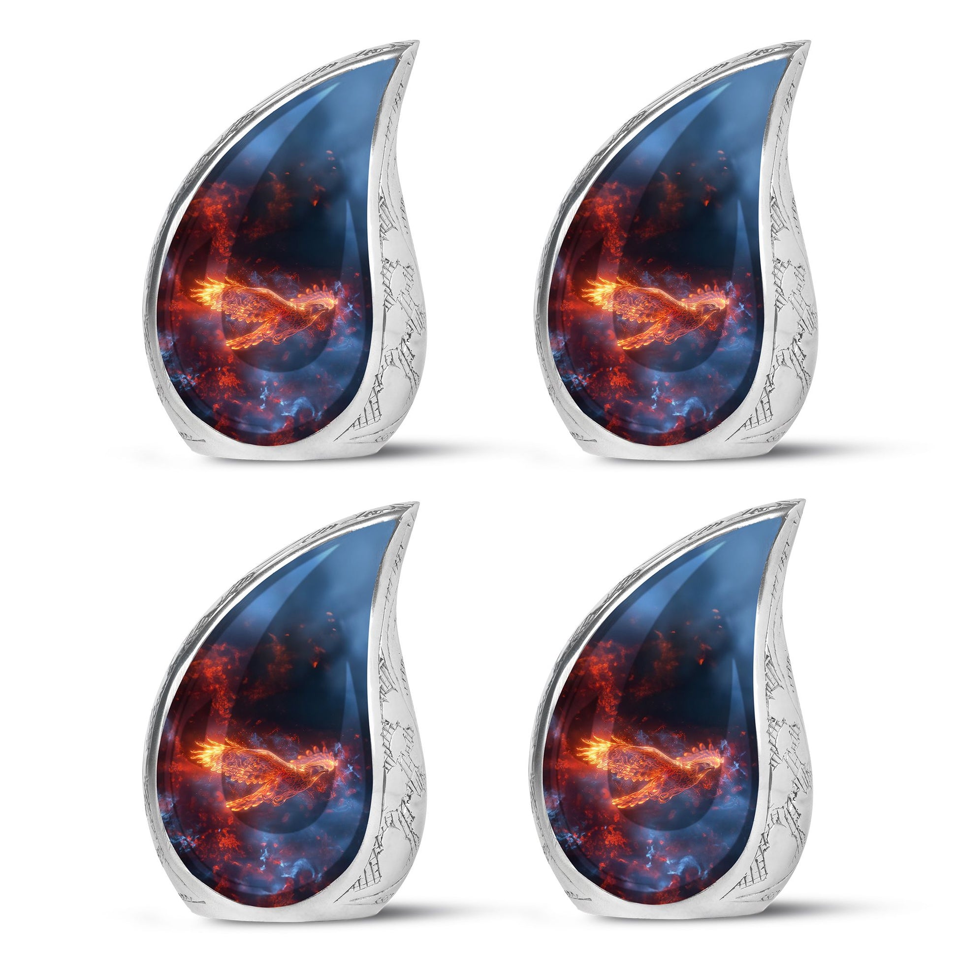 Phoenix Bird Cremation Urn for Human Ashes - Urn for Men & Women