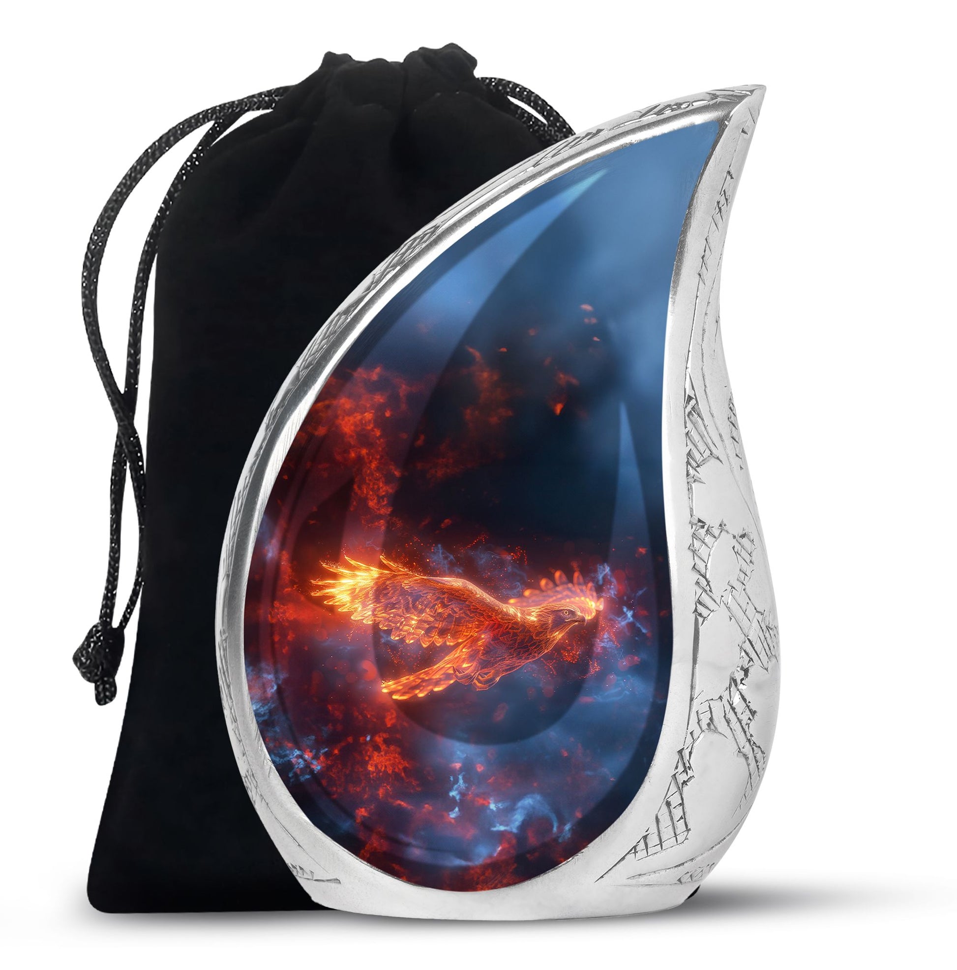 Phoenix Bird Cremation Urn for Human Ashes - Urn for Men & Women