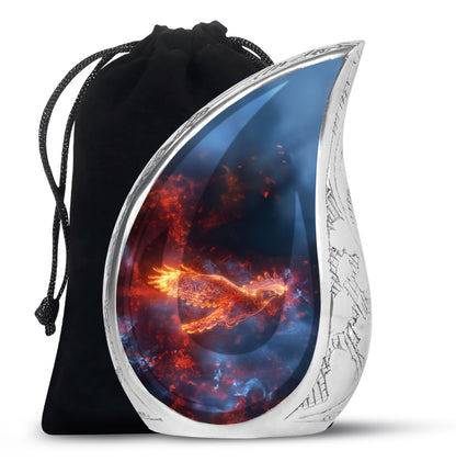 Phoenix Bird Cremation Urn for Human Ashes - Urn for Men & Women