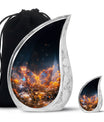Sparkling Fiery Butterfly Urns for Mom - Large Butterfly Cremation Urns