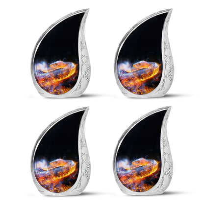 Personalized Snake Cremation Urn for Adult - 10-inch, 200 cu in - Yatskia