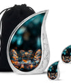 Glowing Butterfly Funeral Urn for Human Ashes - Cremation Urn For Adults