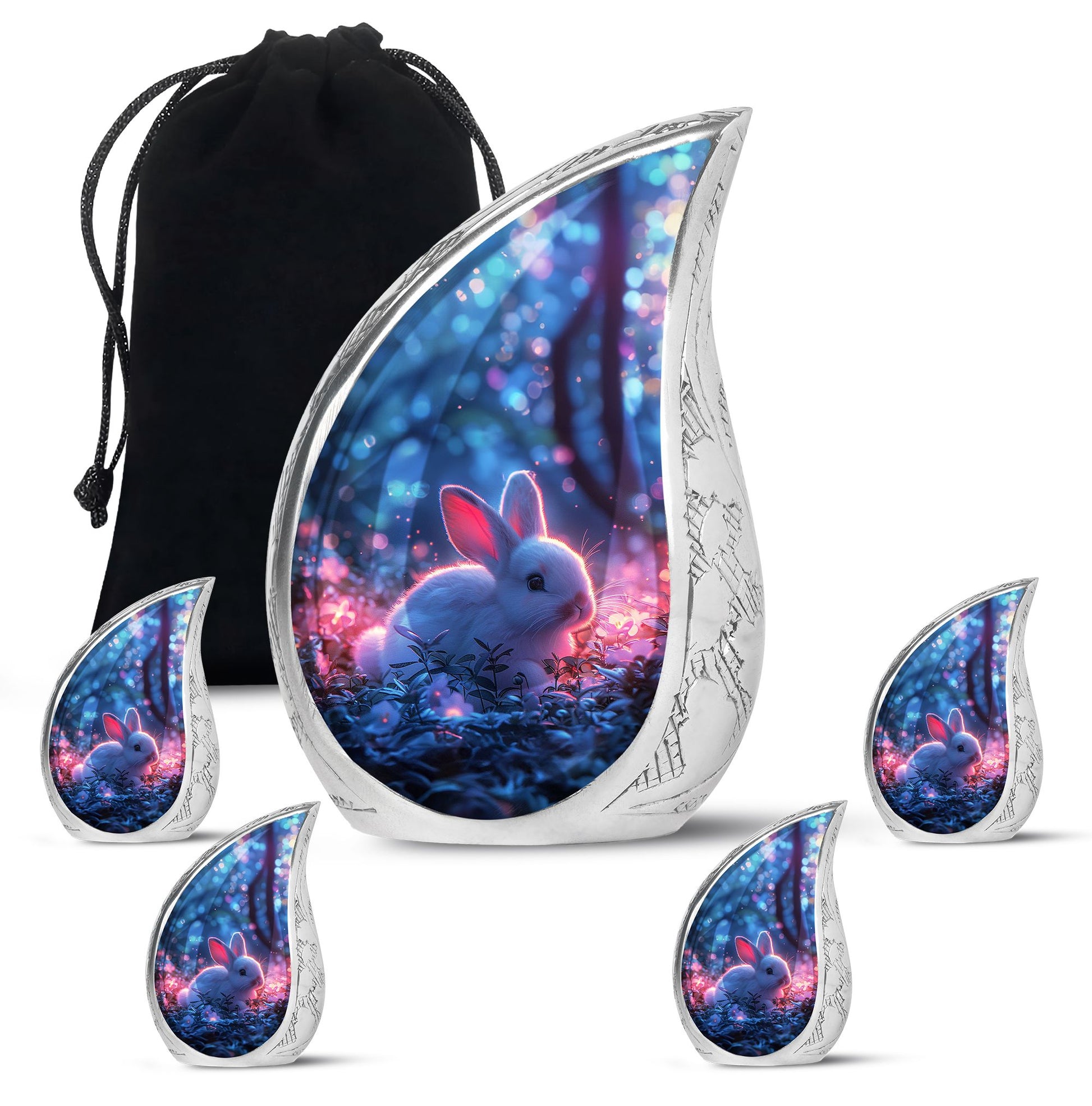 Beautiful Bunny Cremation Urn - Unique Decorative Design for Pet Urns