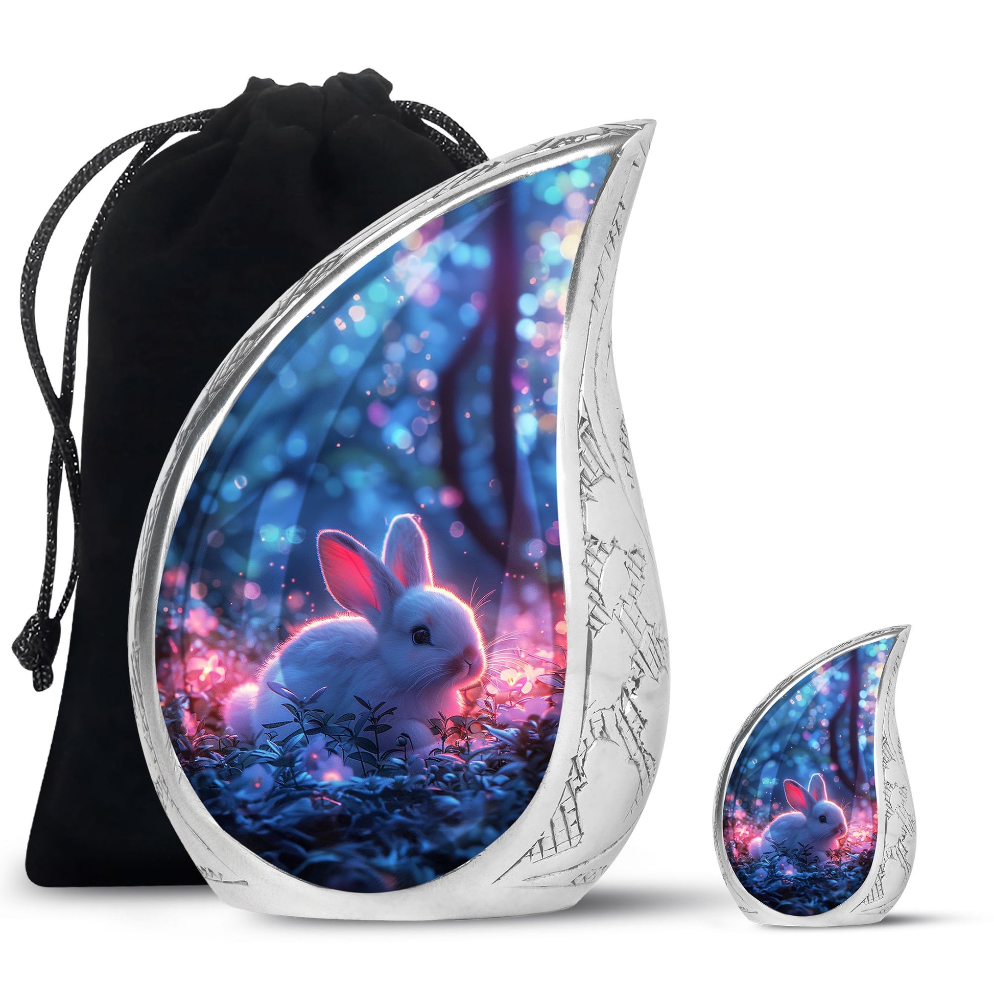 Beautiful Bunny Cremation Urn - Unique Decorative Design for Pet Urns