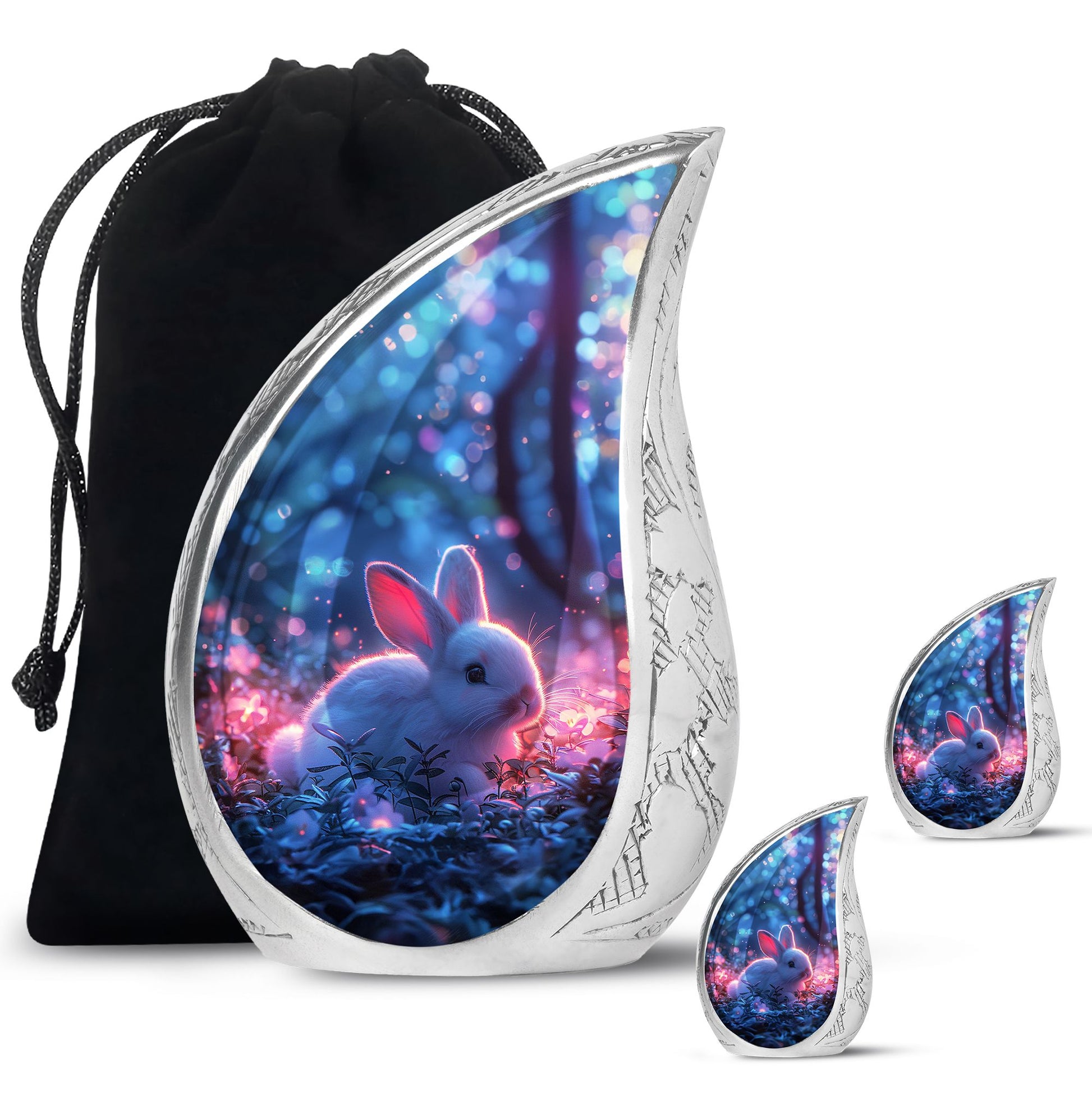 Beautiful Bunny Cremation Urn - Unique Decorative Design for Pet Urns