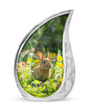 Bunny Rabbit Memorial Urn - Beautifully Designed Keepsake Urns For Pet