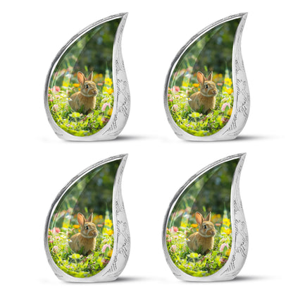 Personalized Pet Keepsake Urn for Pet Ashes - 10-inch, 200 cu in - Yatskia
