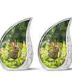 Bunny Rabbit Memorial Urn - Beautifully Designed Keepsake Urns For Pet