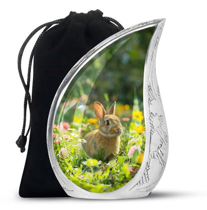 Personalized Pet Keepsake Urn for Pet Ashes - 10-inch, 200 cu in - Yatskia