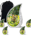 Bunny Rabbit Memorial Urn - Beautifully Designed Keepsake Urns For Pet